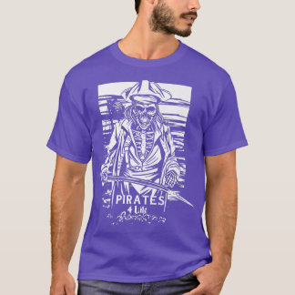 Pirate Skeleton  T-Shirt