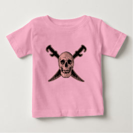 Pirate (Skull) - Baby Fine Jersey T - Shirt