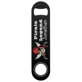 Pirate Skull Bar Key
