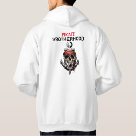PIRATE-SKULL-BROTHERHOOD-GHOST-SCHIFF HOODIE