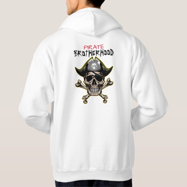 PIRATE SKULL BROTHERHOOD T - Shirt (Rückseite)
