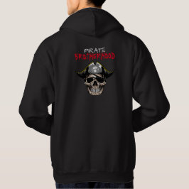 PIRATE SKULL BROTHERHOOD T - Shirt Hoodie