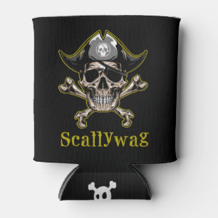 PIRATE SKULL Crossbones Dosenkühler