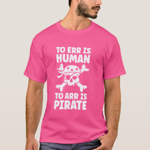 Pirate Skull Crossbones Jolly-Roger T-Shirt