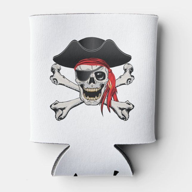 Pirate Skull Dosenkühler (Vorderseite)