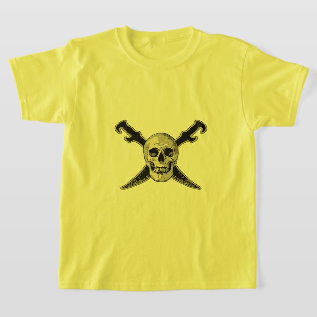 Pirate (Skull) - Kids' Basic T - Shirt (Ablage )