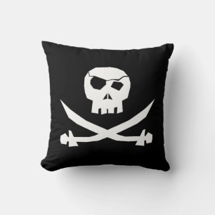 + Pirate Skull + Kissen