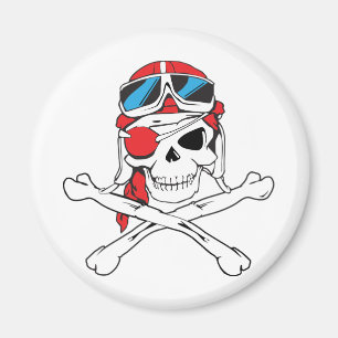 Pirate Skull Magnet