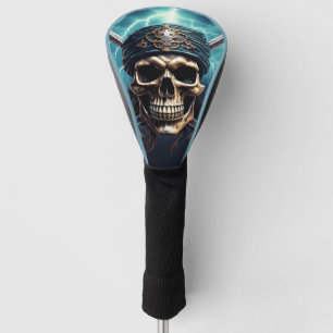 Pirate Skull mit Schwerter Golf Head Cover Headcover