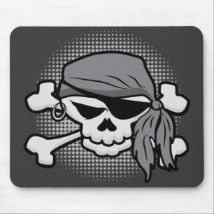 Pirate Skull Mousepad