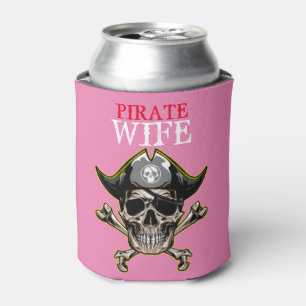 PIRATE SKULL PINK MAMA DOSENKÜHLER