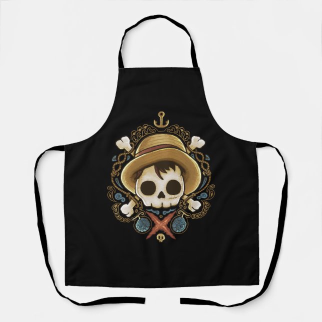 Pirate Skull Schürze (Vorderseite)