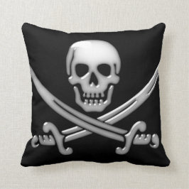 Pirate Skull & Sword Crossbones (TLAPD) Kissen