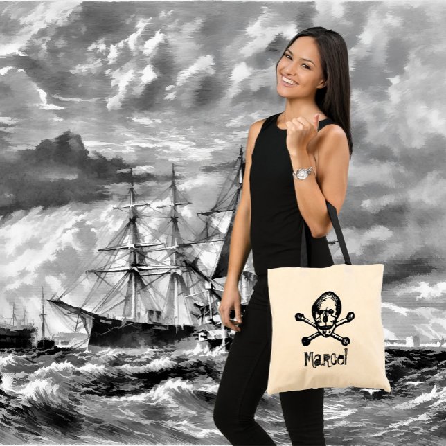 Pirate Skull und Crossbones Hintern Bag Tragetasche (Von Creator hochgeladen)