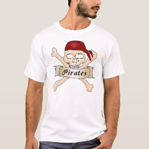 Pirate Skull und Crossbones T-Shirt