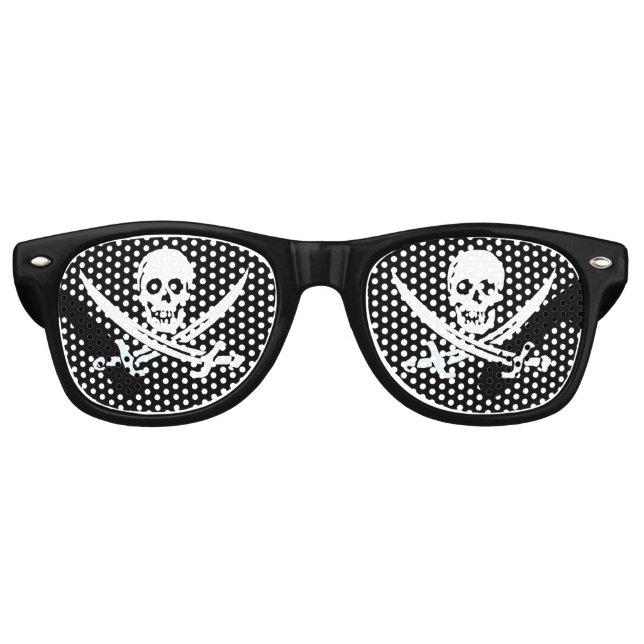 Pirate-Sonnenbrille Sonnenbrille (Vorderseite)