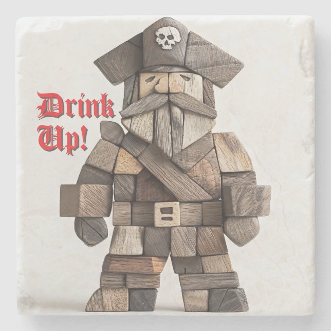 Pirate Stone Untersetzer (Vorderseite)