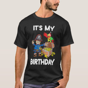 Pirate tanzt mein Geburtstag glücklich zu mir, du  T-Shirt
