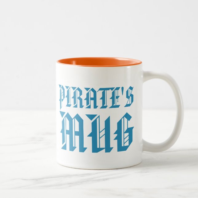 Pirate-Tasse | Fun Spaß Slogan Kinder Tasse (Rechts)