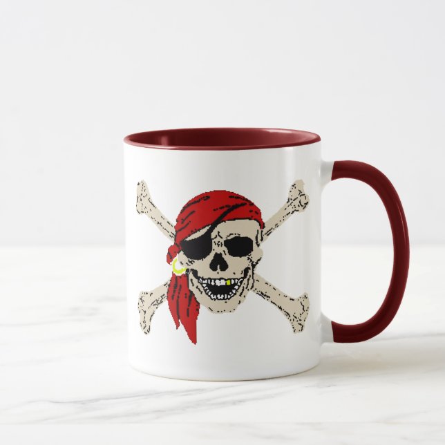 Pirate-Tasse Tasse (Rechts)