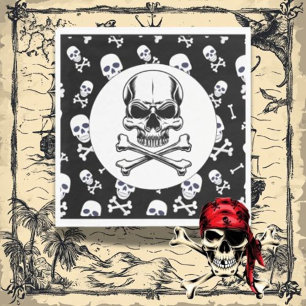 Pirate Thema Partei Erwachsene Schiffe Skulpturen Serviette