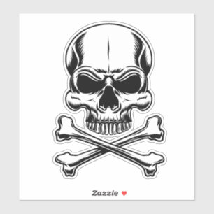 Pirate Thema Party Adult Schiff Skull Aufkleber