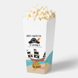 Pirate Theme Birthday Party Danke Geschenkschachtel