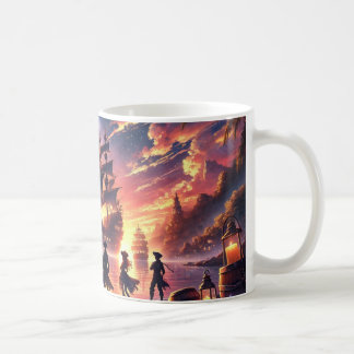 Pirate Theme Cup Kaffeetasse