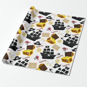 Pirate Theme Geschenkpapier