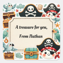 Pirate-Themed "A Treasure for you"