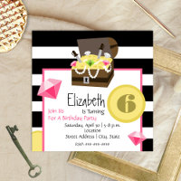 Pirate Treasure Brustmünzen & Juwelen Geburtstag