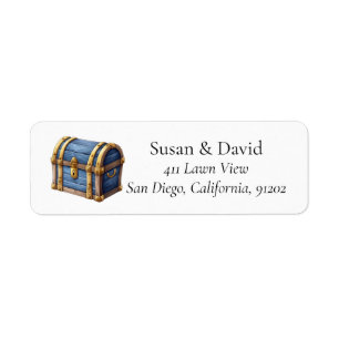 Pirate Treasure Chest Personalisiert