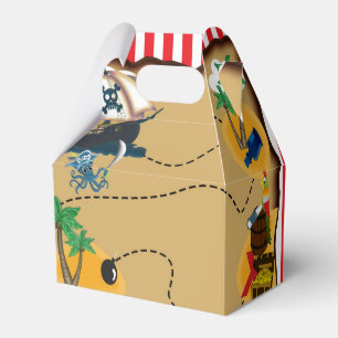 Pirate Treasure Karte Geburtstag Party Gefälligkei Geschenkschachtel