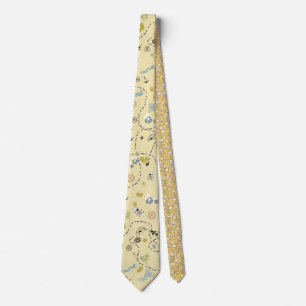Pirate Treasure Karte und Beute Neck Tie Krawatte