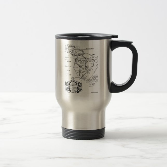 Pirate Treasure Map Tasse (Rechts)