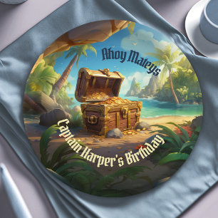 Pirate Treasure & Paradise Pappteller