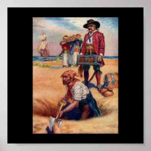 Pirate Treasure Poster