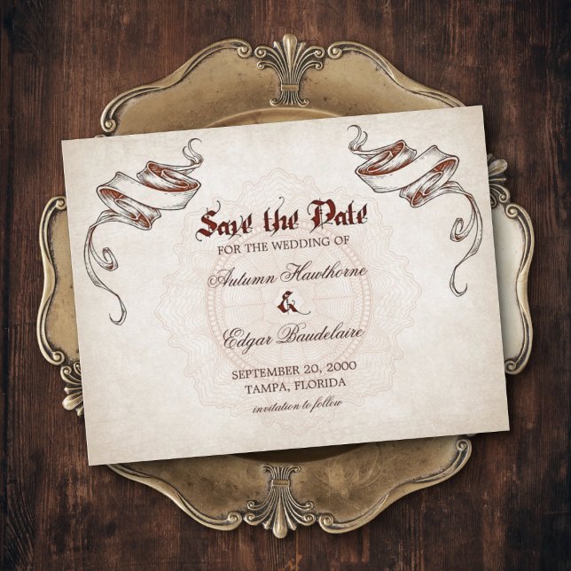 Pirate Treasure Wedding Save The Date (Von Creator hochgeladen)