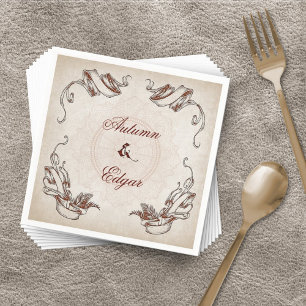 Pirate Treasure Wedding Serviette