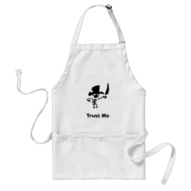 Pirate Trust Me Schürze (Vorne)