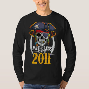 Pirate Turned 11 Years Boy Girl 11. Geburtstag 201 T-Shirt