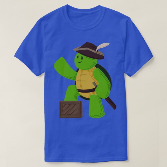 Pirate Turtle T-Shirt (Design vorne)