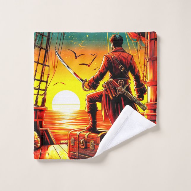 Pirate Waschlappen (Waschlappen)