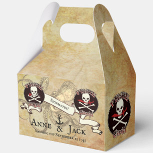 Pirate Wedding Geschenkschachtel