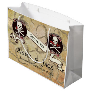 Pirate Wedding Große Geschenktüte