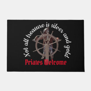 Pirate Welcome Doormat Fußmatte