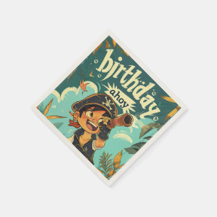 Pirate zum Geburtstag! Serviette