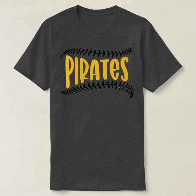 Piraten Baseball Pirates 12 T-Shirt (Design vorne)