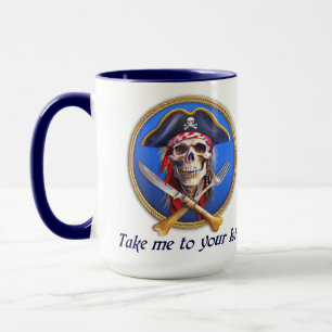 Piraten bringen mich in deinen Lido Tasse