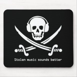 Piraten-Bucht - gestohlene Musik klingt bessere Mousepad